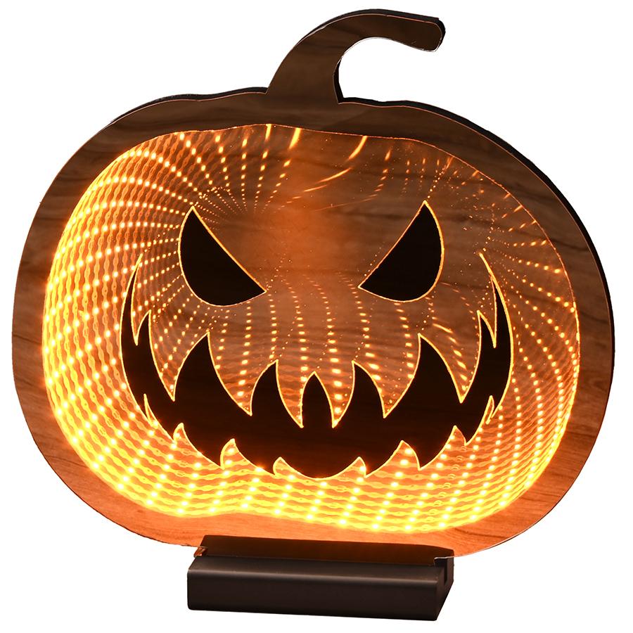 Small Pumpkin Infinity Light